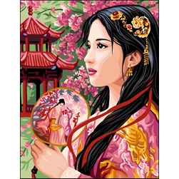 Canevas Rafael Angelot La princesse de la pagode