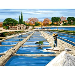 Canevas Rafael Angelot Marais salants