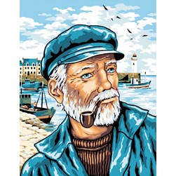 Canevas Luc Création L'amour du vieil homme pour la mer