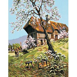 Canevas Luc Création La beauté de la Normandie