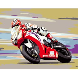 Canevas Luc Création Course de F1