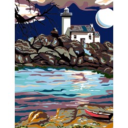 Canevas Luc Création Le phare, la lueur d'espoir