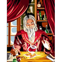Canevas Luc Création Les sortilèges du magicien