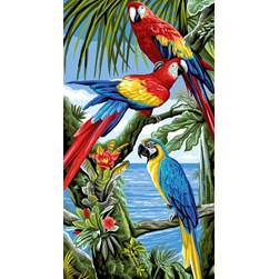 Canevas Rafael Angelot Les oiseaux des caraïbes