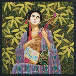 kit Point de croix Maia Mélodie mystique