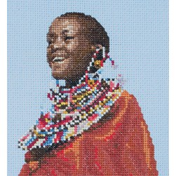 kit Point de croix Maia Petite Massaï