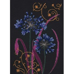 kit Point de croix Maia Agapanthe ornementale