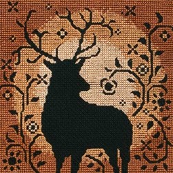 kit Point de croix Maia Silhouette de cerf