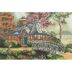 kit Point de croix Maia Chalet de l’amitié