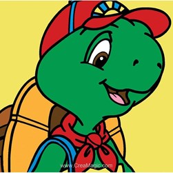 kit Canevas - Petits trous Royal Paris Franklin va à l'école