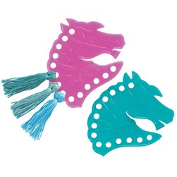 Lot de 2 têtes de cheval organiseurs