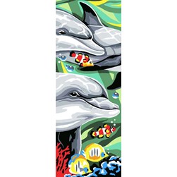Canevas Margot Les dauphins des tréfonds