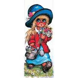 Canevas Margot Petite fleuriste