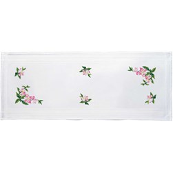 kit Chemin de Table - Broderie Traditionnelle Royal Paris Fleurs de magnolia