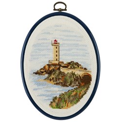 kit Point de croix Royal Paris La crique et le phare