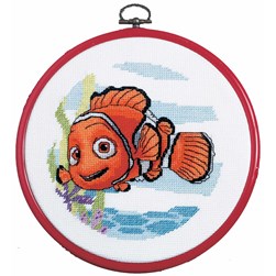 kit Point de croix Royal Paris Némo comme un poisson dans l'eau