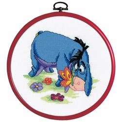 kit Point de croix Royal Paris Le papillon et bourriquet