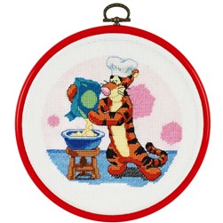 kit Point de croix Royal Paris Tigrou cuisinier - Disney