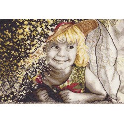 kit Point de croix Royal Paris La petite frimousse - Kim Anderson