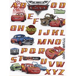 kit Point de croix Royal Paris ABC de cars - Disney