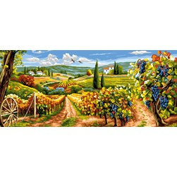 Canevas Rafael Angelot Les sentiers des vignes