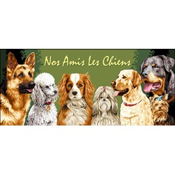 Canevas Luc Création L'amitié des chiens