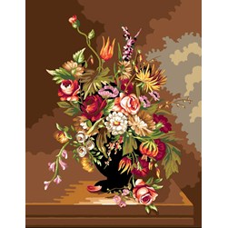 Canevas Luc Création Vase floralie