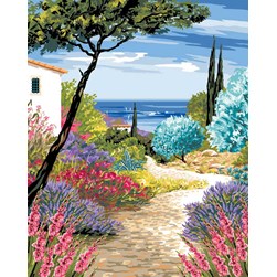 Canevas Luc Création Direction la mer