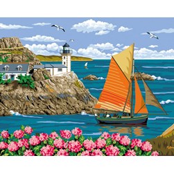 Canevas Luc Création Virée en mer