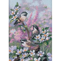 kit Point de croix Dimensions Mésenges de l'été