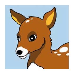 kit Canevas - Gros trous SEG Le faon