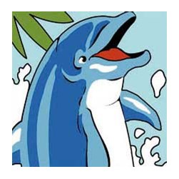 kit Canevas - Gros trous SEG Parole de Dauphin