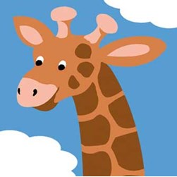 kit Canevas - Gros trous SEG Tête de Girafe