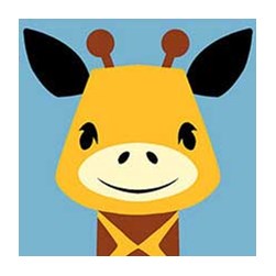 kit Canevas - Gros trous SEG Ma girafe