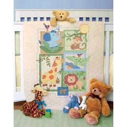 Couverture piquée de la savane