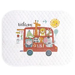 Gigoteuse à broder Dimensions Le bus de la jungle