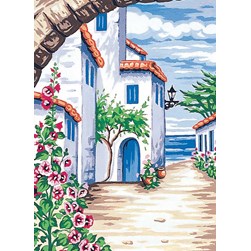 Canevas Margot Tout là bas la mer