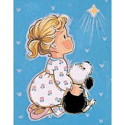 kit Canevas - Petits trous Margot L'étoile de la fillette