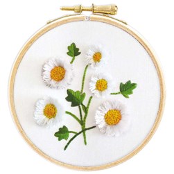 Kit broderie Traditionnelle Princesse Paquerettes