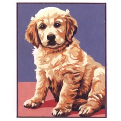 kit Canevas - Petits trous SEG L'imposant petit labrador