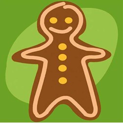 kit Canevas - Petits trous SEG Gâteau de Noël