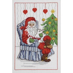 kit Point de croix Anchor La liste du père noël