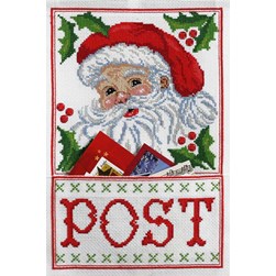 kit Point de croix Anchor Poste Père Noël