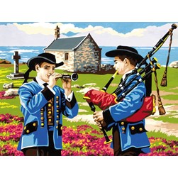 Canevas SEG Joueur de binious