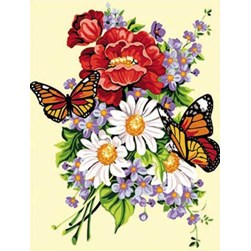 Canevas SEG Papillons éphémères admiratifs
