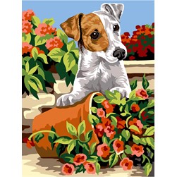 Canevas SEG Bêtise de chiot