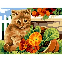 Canevas SEG Bêtise de chaton