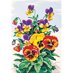 Canevas SEG Les pensées colorées de montagne