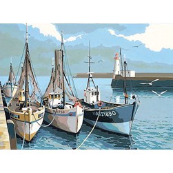 Canevas SEG trio de chalutiers