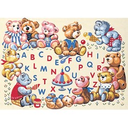 Canevas SEG L'abécédaire des doudous